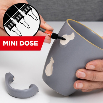 Loctite Super Glue Power Gel Mini Trio 3 x 1g - Transparent & Multi Material