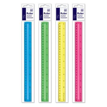 Anker Ruler 12" Assorted Colours Available