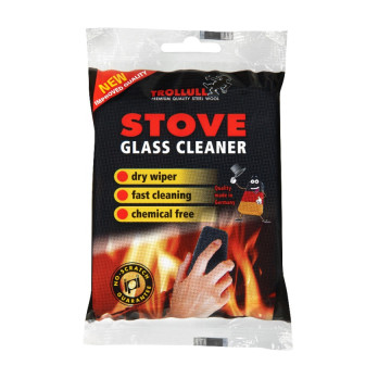 Trollull Stove Glass Cleaner Steel Wool Pack 2