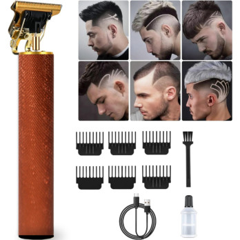 Extrastar Professional Clipper Rose Gold Cordless Rechargeable USB charging