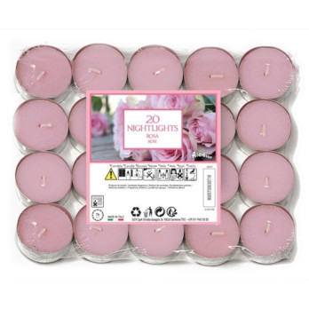 Aladino 7 Hour Nightlights Pack 20 Rose