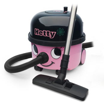 Numatic Hetty Cylinder Vacuum Cleaner Pink 620W