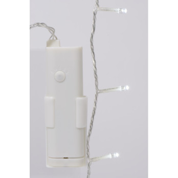 Kaemingk LED Durawise Twinkle Lights Outdoor 24 Bulb Clear Transparent Wire Cool White