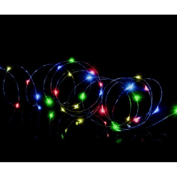 Premier 100 LED Multi Action Battery Operated Microbrights Multi/Green