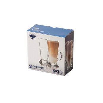 Ravenhead Entertain Latte Glasses Set 2 26cl