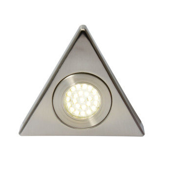 Culina Fonte LED Mains Voltage Triangular Cabinet Light 3000k Warm White