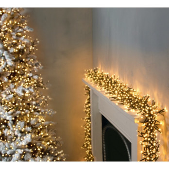 Premier 3000 LED Multi Action Cluster Brights With Timer Warm White/Green