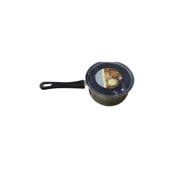 Basiks Carbon Steel Saucepan And Lid 18cm