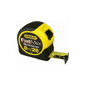 Stanley FatMax Blade Armor Metric/Imperial Tape Length: 8m (26ft) x Width: 32mm