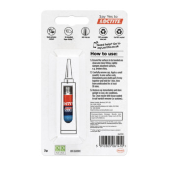 Loctite Super Glue Repositionable Gel 3g