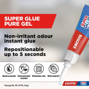 Loctite Super Glue Repositionable Gel 3g