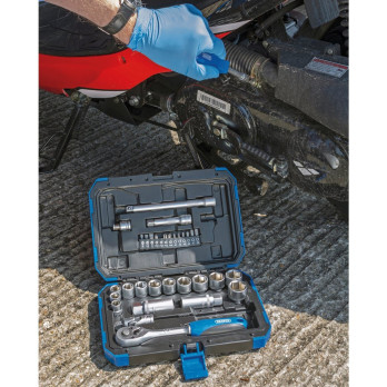 Draper 3/8" Sq Dr Metric Socket Set