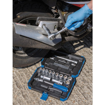Draper 3/8" Sq Dr Metric Socket Set