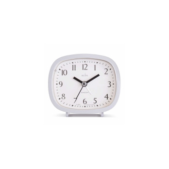 Anglo Continental Hilda Alarm Clock White