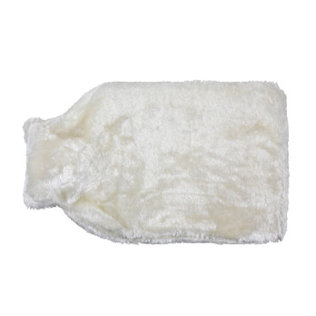Hearth & Home 2 Litre Hot Water Bottle with Cover White