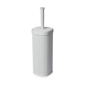 Blue Canyon Lace Design Toilet Brush White