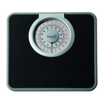 Blue Canyon Mechanical Large Dial Bathroom Scale White