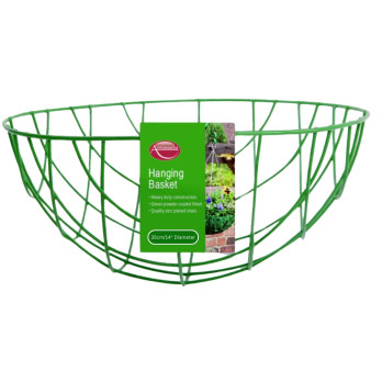 Ambassador Hanging Basket 35cm/14" Green