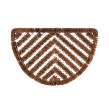 Groundsman Half Round Scraper Mat Length 60cm x Width 40cm.