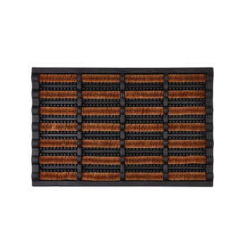 Groundsman Rubber & Coir Scraper Mat Length 36cm x Width 32cm.