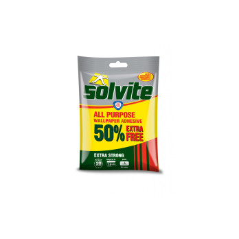 Solvite All Purpose Wallpaper Adhesive 5 Roll + 50% Extra Free