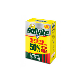Solvite All Purpose Wallpaper Adhesive 20 Roll Plus 50%