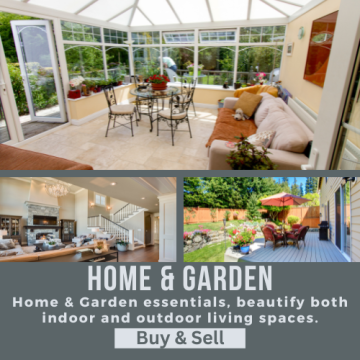 Home & Garden for indoors and outdoors style, comfort, and Decor