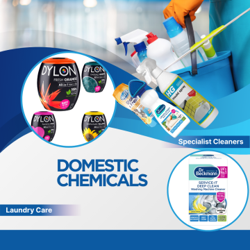 Domestic polishes & cleaners Chemicals